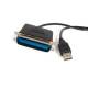 Startech.com ICUSB128410 10ft USB to Parallel Printer Adapter Cable