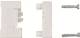 Striebel + John 2CPX044011R9999 ZX147 Sammelschienenhalter 1-pol 60 mm 