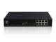 LevelOne GEP-1061 PoE+Switch 8xGE PoE/2xSFP 180W 48,3 cm ( 19 Zoll ) Managed L2 