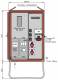 Walther-Werke WAV0160BR1 Walther connection cabinet 44kVA meter plate RCD type B 5 LS 3 CEE outlet