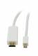 Cable Video DisplayPort mini 1.2 => HDMI 2.0, ST/ST, 1.0m, Ultra HD 4K@60hz 4:4:4, 8 Bit HDR, Synergy 21