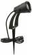 SG Leuchten 614003 SG SGLI FLORA Spot 6,5W LED 32° 3000K sw mit Erdspieß Gartenspot
