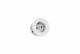 Bachmann sockets, PIX 1xCEE7/3 0.2m GST18, white, including decorative ring in stainless steel look