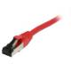 Synergy 21 S218183 Patch cable RJ45, CAT8.1 2000 MHz, 1.0 m, red, S-STP(S/FTP), TPE/LSZH(SuperFlex), AWG26