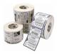Labels, Zebra, Synthetic, PolyE 3100T Gloss, W: 76.2 mm, H: 25.4 mm, D: 200 mm, C: 76 mm