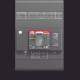ABB 1SDA068265R1 XT3S 250 TMG 63-400 3-pole F F 0 Compact power circuit breaker with front view 1SDA068265R0001