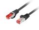 Lanberg PCF6-10CU-0150-BK Patch cable CAT.6 S/FTP LSZH Cu 1.5 m Fluke certified black