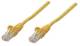 INTELLINET Patchkabel RJ45 U/UTP Cat5e 3.0m Hebelschutz gelb