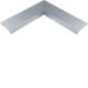 Hager AKBI2000401 Blind cover internal corner L800 mm 45° sheet metal for AK200x40 mm