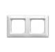 Busch Jaeger 2CKA001754A4549 1732 NS-914 frame horizontal 2-way labelable alpin white Busch-Balance SI