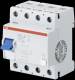 ABB FI-Schutzsch. 125A F204A-125/0,3NL pro M compact 4pol. 300mA NL links