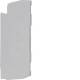 Hager KWE07G End plate for KYA02LH2 color: gray