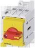 Siemens 3LD30301TK13 3LD3030-1TK13 switch disconnector 16 A main switch 3-pole 7.5 kW red/yellow