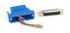 BlackBox FA4525F-BL RJ45 Modular Adapter, Blue, 8-wire, DB25 female