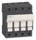 Schneider Electric DF103N Schneider fuse holder 3p+N 32A 10x38mm