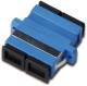 DIGITUS SC / SC Duplex Coupler color blue Zirconia Ceramic Sleeve Plastic housing Singlemode inc.fixing material