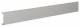 Hager BA70402K channel top gray, for BA7 25x40 mm