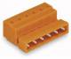 WAGO 731-633 Stiftleiste 0,08-2,5qmm orange,