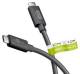 Goobay 74376 Ultra USB-C cable certified, USB4 Version 2.0, 1.2 m, black, 240 W, 5 A, 80 Gbit/s, 16K @ 60 Hz, Power Delivery