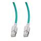 Patchkabel RJ45, CAT6A 500Mhz, 1,5m, grün S-STP(S/FTP) VC LED in den Steckern!,