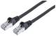 INTELLINET LSOH Network Cable Cat6 SFTP 10.0m 33 ft. Black RJ-45 Male / RJ-45 Male Gold-plated contacts