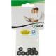 InLine® Gummi Unterlegscheiben, zur Festplatten-Entkopplung, 8 Stück