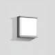BEGA Gantenbrink 24133AK3 Wandleuchte, silber, 3000 K
