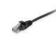 Equip Patchkabel Cat6A U/UTP 2xRJ45 10.00m schwarz LSZH Polybeutel