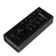 StarTech.com 4 Port USB 3.0 Hub w/ 3 Dedicated Charging Ports (2x1A & 1x2A) - hub - 4 ports - deskto