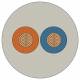 Siemens 6XV18128A SIEM 6XV1812-8A ENERGY Cable, 2-CORE E LEATHER, 2x0.75 mm2, towable