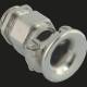 Kaiser 1801.10.20 cable gland T+KB Ms M20 D:8-15 mm with trumpet and clamp jaws