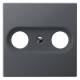 JUNG A561BFPLTVANM F.Antennen cover, outlet Serie A anthracite matt