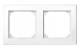 Merten 478225 frame 2-, M-SMART active white, glossy