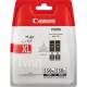 Patrone Canon PGI-550XL XL Doppelpack schwarz