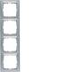 Berker 10149959 RA 4-F SENK M BSF S.1 ALU LACK