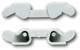 Busch Jaeger 2CKA006199A0002 BJ 6199/02 End cap for busbar 1p Busch installation bus KNX