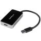 STARTECH.COM USB 3.0 to HDMI External Video Card Multi Monitor Adapter with 1-Port USB Hub – 1920x1200 / 1080p