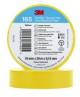 3M 7100184809 165YL5E Temflex 19 mm x 20 m Gelb Vinyl-Isolierband 0,15 mm 