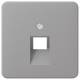 Jung CD569-1UAGR Abdeckung für IAE/UAE 1x8polig grau
