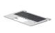 HP Cover Top w/ Keyboard CP BL SR PVCY English U.K.