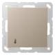 Jung A2178ORTSCH KNX object controller without adjusting wheel 4-fold series A/AS champagne
