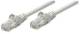 Intellinet 340373 Cat6 U/UTP Netzwerk-Patchkabel 1 m grau 10G 250 MHz 24 AWG RJ45 Litzendraht Rastnasenschutz vergoldete Kontakte