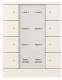 Busch Jaeger 2CKA006330A0069 BJ SB/U8.0.11-884 8f.Control element studio white matt