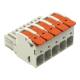 WAGO 832-1105 1-wire female connector, 100% mis-mating protected, light gray