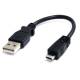 StarTech.com 6in Micro USB Cable - A to Micro B - Type A Male USB - Micro Type B Male USB - 6in