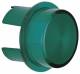 Berker 1283 Hood f.Drucktaster, u.Lichtsignal E10 Zub green transparent