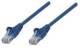 INTELLINET Patchkabel RJ45 U/UTP Cat5e 5.0m Hebelschutz blau