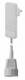 Bachmann SmartPlug flat plugs, extension, 1xDosen (CEE7) -> Plug (CEE7), 3m, white, with eject mechanism
