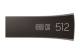 SAMSUNG BAR Plus USB Type-A 512GB 400 MB/s read 110 MB/s write USB 3.1 Flash Drive with Titan Gray with key ring