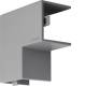 Hager LF2502557030 Flachwinkel hfr zu LF 25x25 mm steingrau